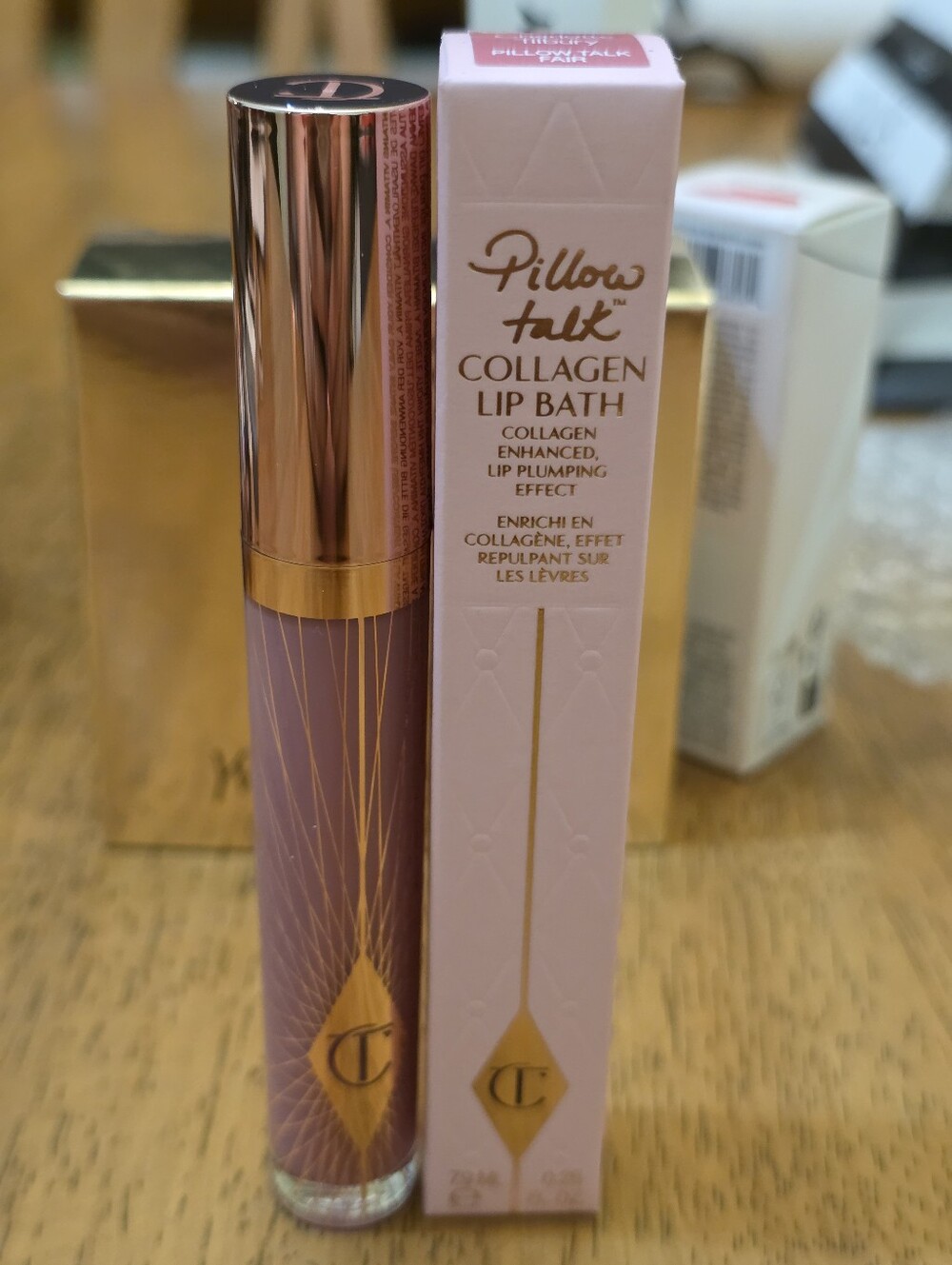 Charlotte Tilbury COLLAGEN LIP BATH PILLOW TALK FAIR. BNIB